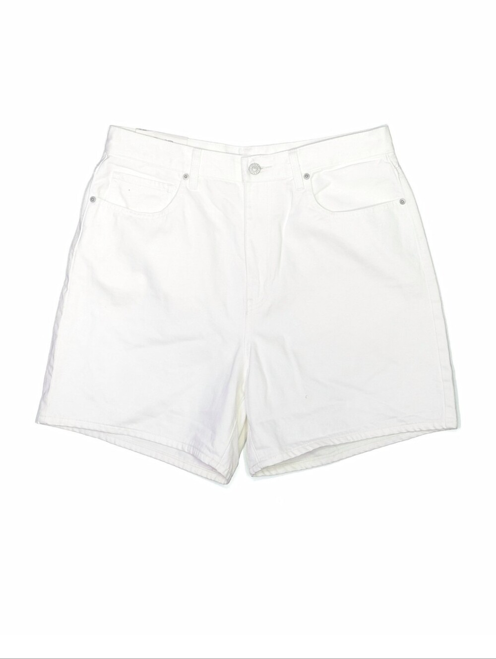 Uniqlo Women's White Jean Shorts Size 32